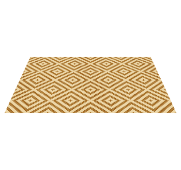 Modern geometriai gyémánt szőnyeg futók csarnokokhoz - TenStickers