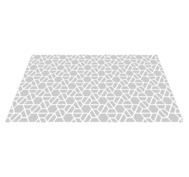 Szürke modern minta geometriai szőnyegek - TenStickers