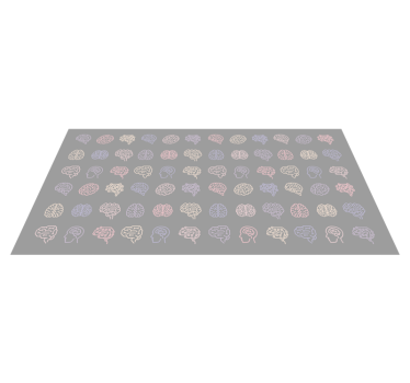 Pasztell agyú kortárs szőnyegek - TenStickers