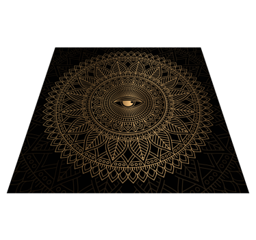 Mandala mind lát szem mandala szőnyeg - TenStickers