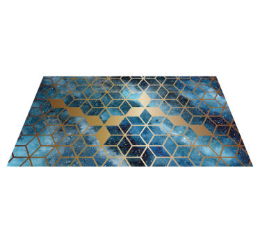 Galaxis modern geometriai szőnyegei - TenStickers