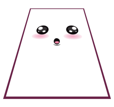 Aranyos anime szemek tizenéves vinil szőnyegek hálószobákhoz - TenStickers