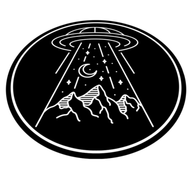 Ufo tizenéves szőnyegeket rajzol a hálószobákhoz - TenStickers