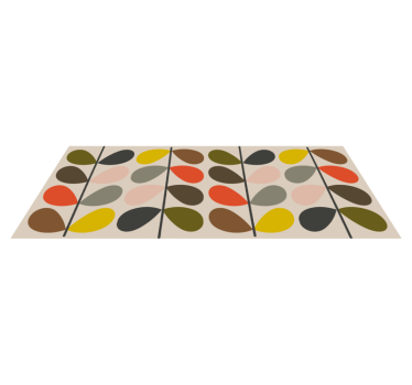 Orla kiely mintás kortárs szőnyegek - TenStickers
