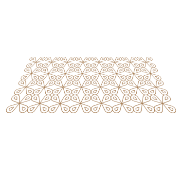 Elegáns fehér csempe cserépszőnyeg - TenStickers