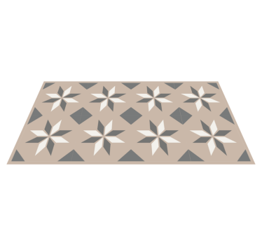 Gótikus caro vinyl mat csempe vinyl mat - TenStickers