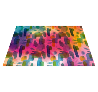 Absztrakt modern mozaik vinil padló - TenStickers