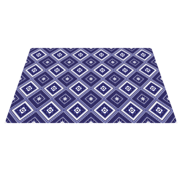 Modern csempe mozaik geometriai szőnyegek - TenStickers