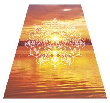 Naplemente mandala tizenéves szőnyegek hálószobákhoz - TenStickers