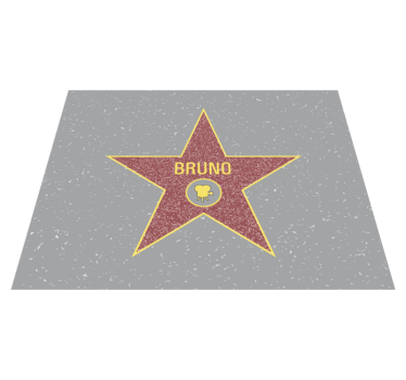 Csillagfelismerés Vinil szőnyeg nevekkel - TenStickers