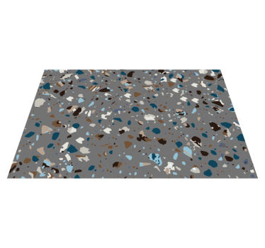 Terrazzo kavics keverve Márvány vinil szőnyeg - TenStickers