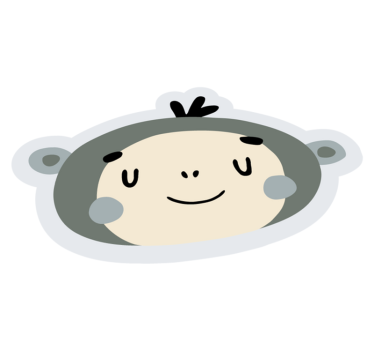 Gyerekek dzsungel majom gyerekek vinil szőnyeg - TenStickers