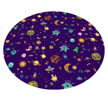 Kozmikus lények kalandja vinil szőnyeg mások - TenStickers
