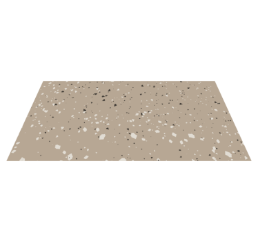 Semleges terrazzo minta Márvány vinil szőnyeg - TenStickers