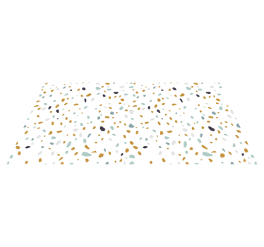 Nordic stílusú terrazzo textúra szőnyeg - TenStickers