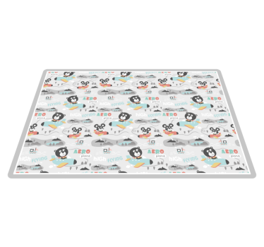 Repülő medvék vinil szőnyeg gyerekek - TenStickers