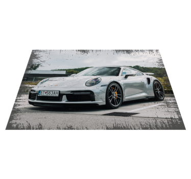 Modern porsche 911 retro szőnyeg - TenStickers