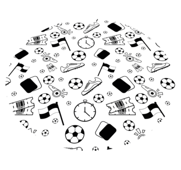 Sport témájú szórakozás vinil szőnyeg Játékok - TenStickers