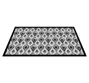 Geometrikus mintás stílus vinil szőnyeg modern - TenStickers
