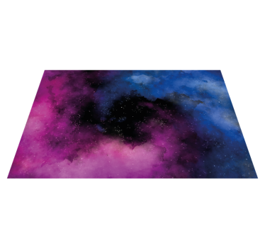 Színes spirális köd galaxis kortárs szőnyegek - TenStickers