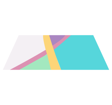 Színes geometrikus vonalak vinil szőnyeg struktúra - TenStickers