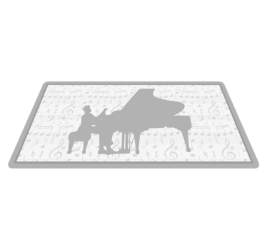 Zenei előadás jelenet vinil szőnyeg események - TenStickers