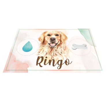 Golden retriever vízi és táplálékállat mat - TenStickers