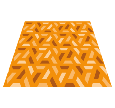 Vinil szőnyeg nappali modern geometrikus - TenStickers