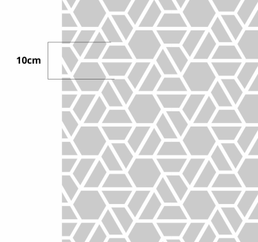 Szürke modern minta geometriai szőnyegek - TenStickers