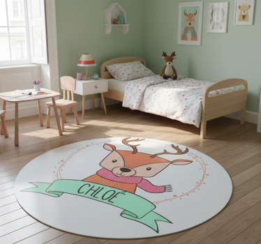 Bambi névvel vinil szőnyeg állat - TenStickers