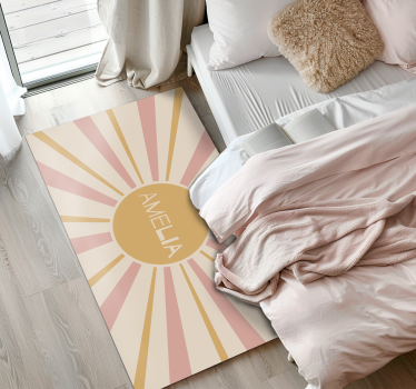 "boho" színes napos gyerekszőnyeg - TenStickers