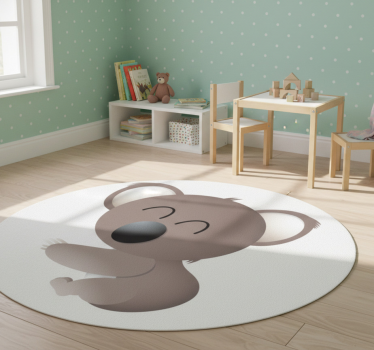 Boldog koala vinil szőnyeg állat - TenStickers