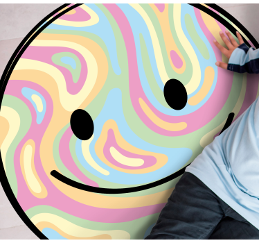Boldog mosoly kör vinil szőnyeg tinik - TenStickers