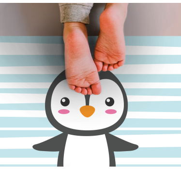 Boldog pingvin állati szőnyeg - TenStickers
