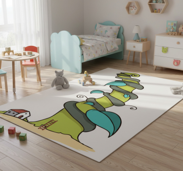 Bűvös babák vinil szőnyeg gyerekeknek - TenStickers