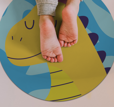 Dinoszaurusz party téma vinil szőnyeg gyerekek - TenStickers