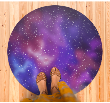 Galaxis ihlette vinil szőnyeg csillagok - TenStickers