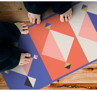 Geometrikus mintás art szőnyegek - TenStickers