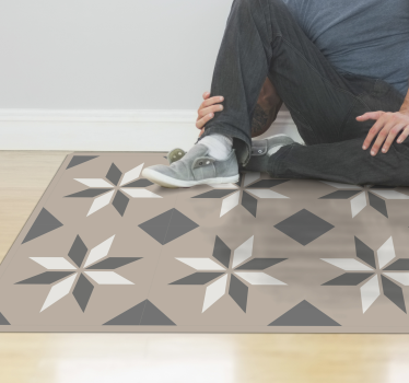 Gótikus caro vinyl mat csempe vinyl mat - TenStickers