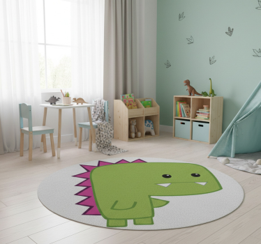 Zöld miniszárazó vinil szőnyeg állat - TenStickers