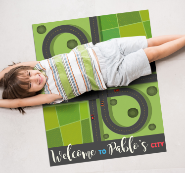 Gyerekváros vinilszőnyeggel - TenStickers