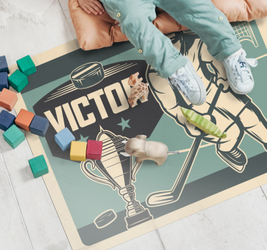 Hokis nevű gyerekekkel vinyl szőnyeg - TenStickers