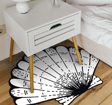 Kagyló állati szőnyeg - TenStickers