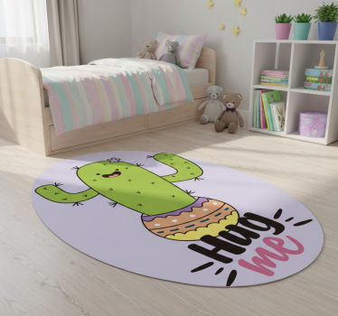 Kaktusz Ölelte Öröm vinil szőnyeg Állat - TenStickers