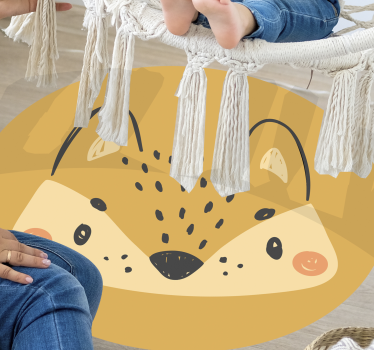 Kis róka állatszőnyeg - TenStickers