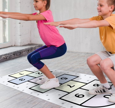 Komlójáték vinil szőnyeg Játékok - TenStickers