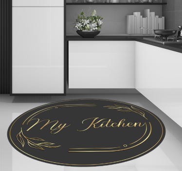 Konyha elegáns stílusú vinilszőnyeg - TenStickers
