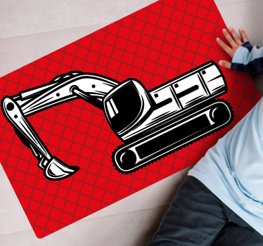 Kotró művészet vinil szőnyeg mások - TenStickers