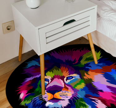 Lyon arc állati vinyl mat - TenStickers