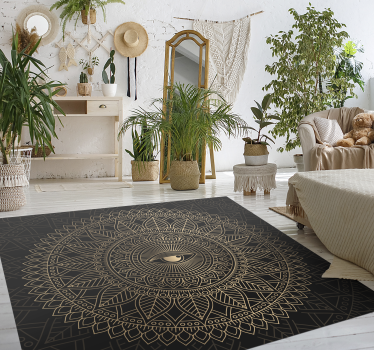 Mandala mind lát szem mandala szőnyeg - TenStickers